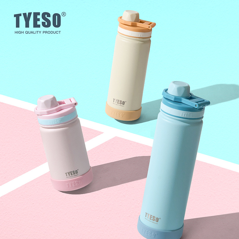 Sports Equipment 8 Year Old - TYESO Stainless Steel Vacuum Flask 420/600/750ml