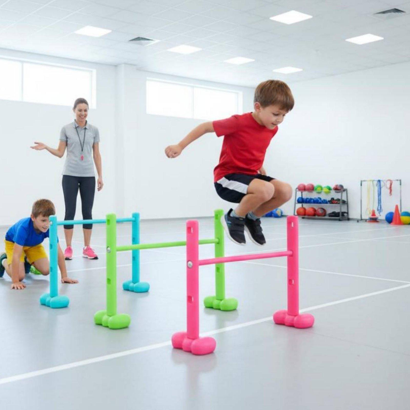Agility Hurdle Set - 4 Pieces Creep Tunnel Set Sturdy