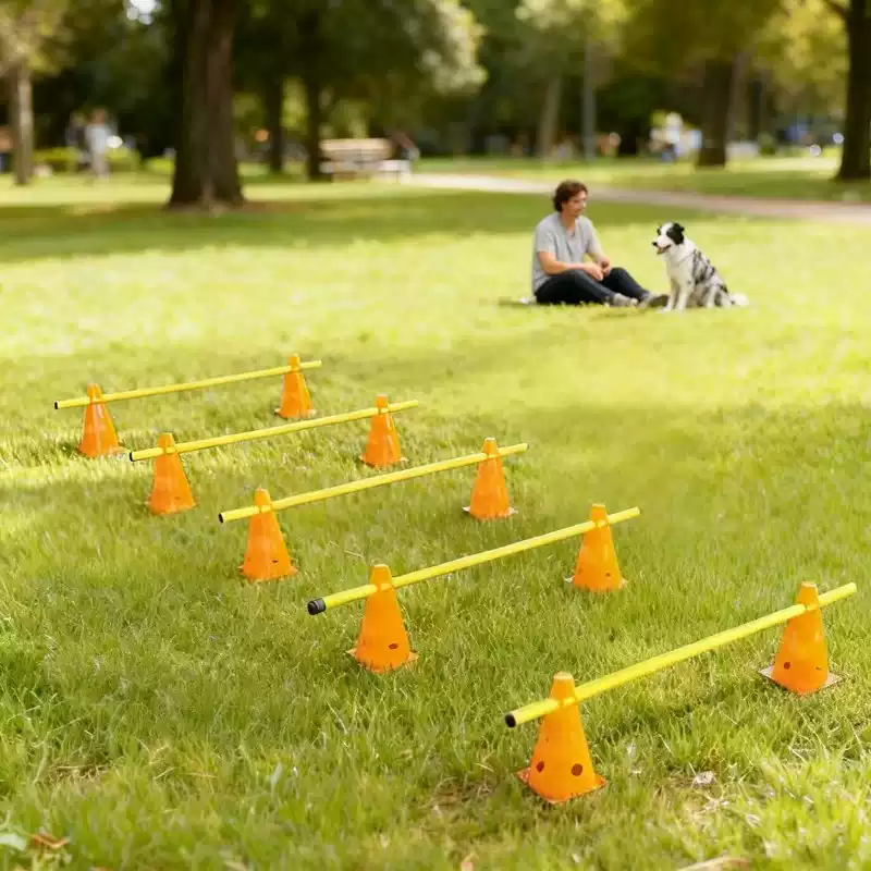 30CM Dog Agility Obstacle Set, - Agility Hurdle Set 评论和价格