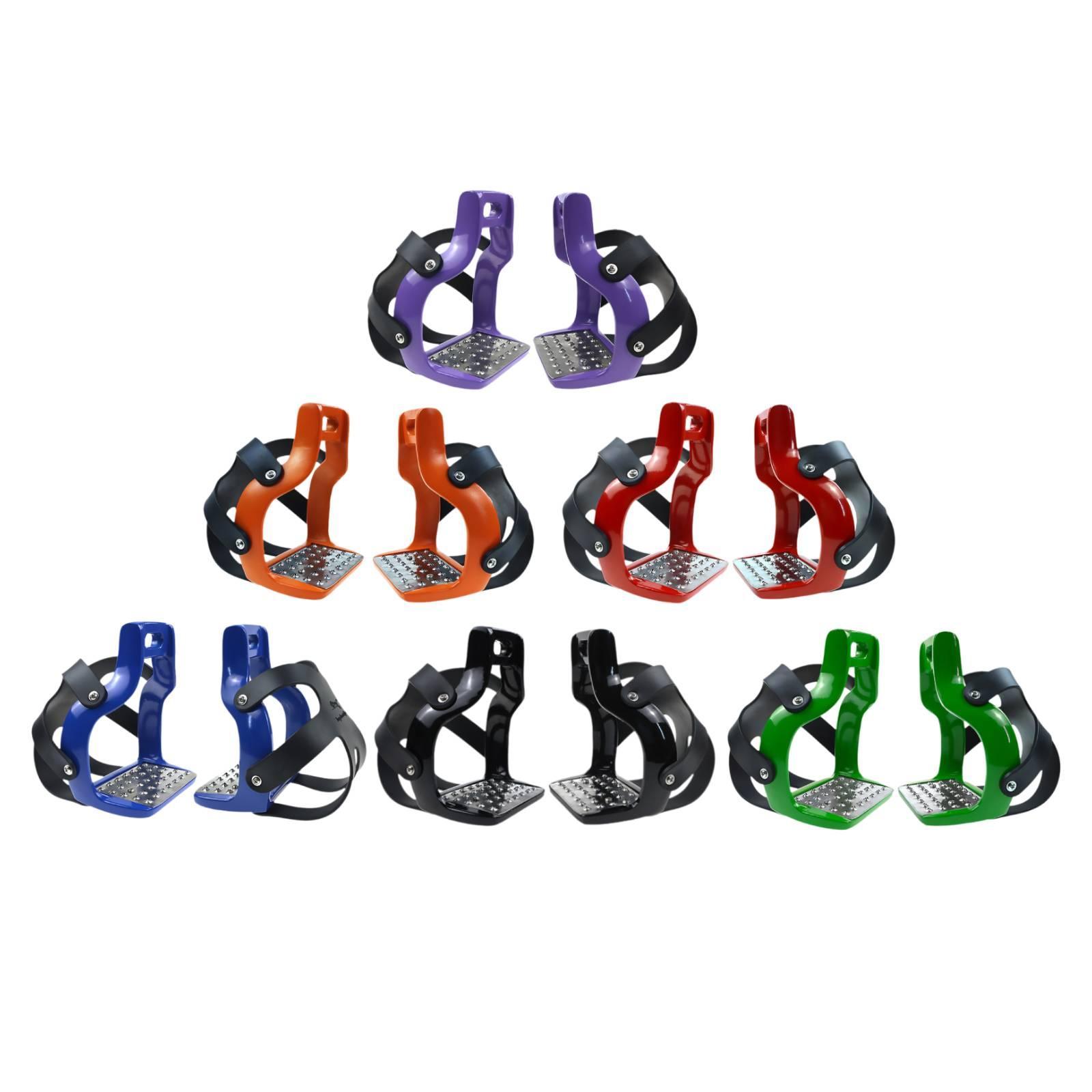 2Pcs Horse Stirrups Saddle Sti - Sports Equipment Repair 评论和价格