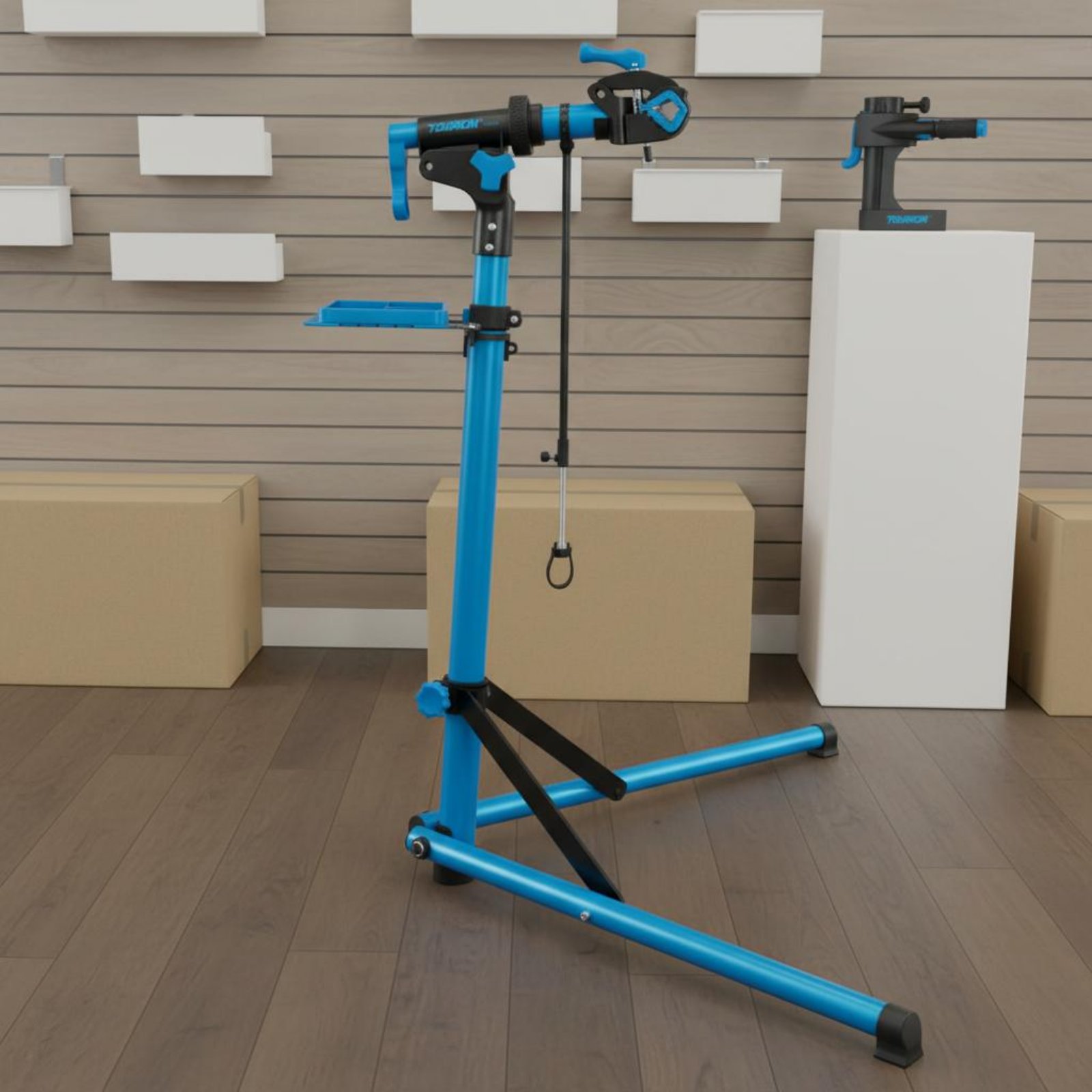 Folding Cycle Repair Stand Fol - Sports Equipment Repair 评论和价格