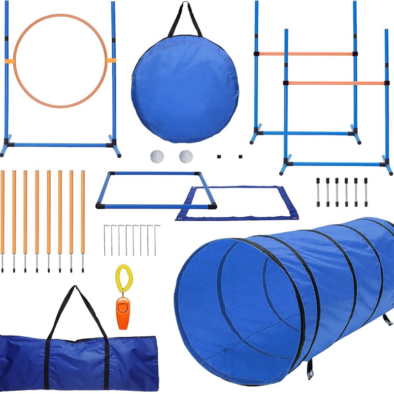 Amazon Dog Training Equipment  - Agility Hurdle Set 评论和价格