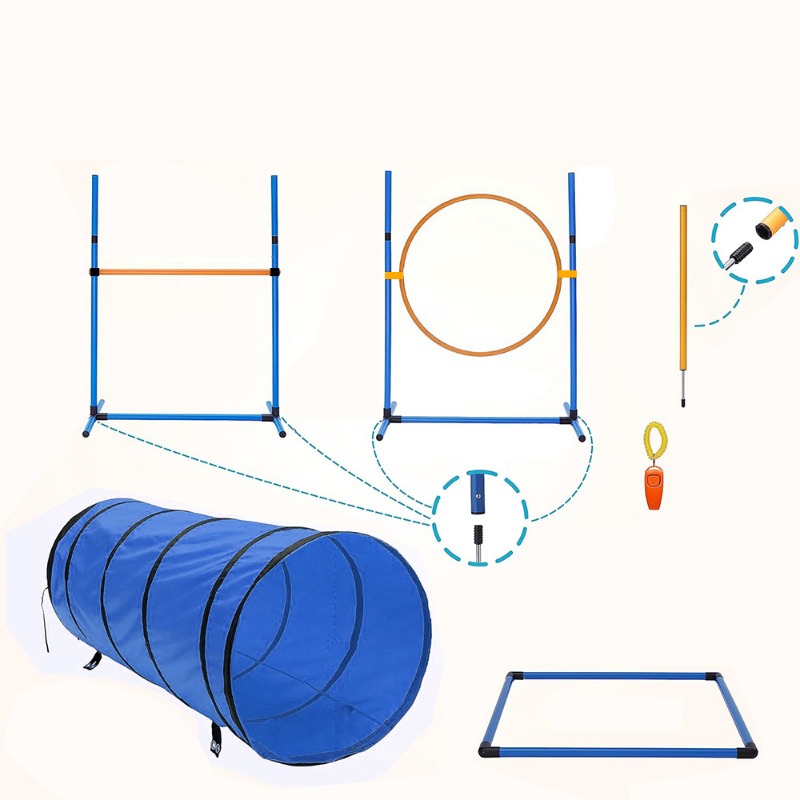 Amazon Dog Training Equipment  - Agility Hurdle Set 评论和价格