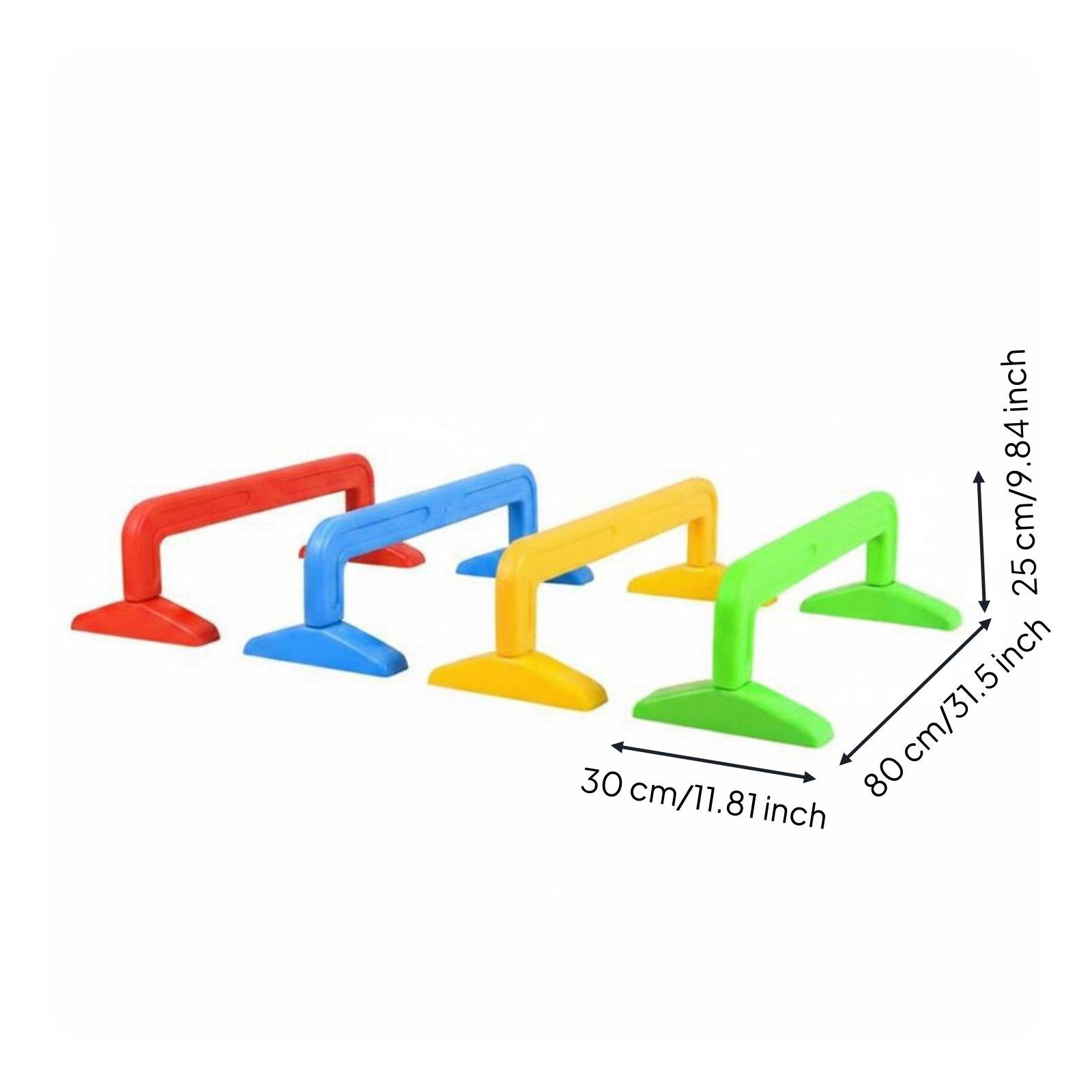 4 Pieces Creep Tunnel Set Stur - Agility Hurdle Set 评论和价格