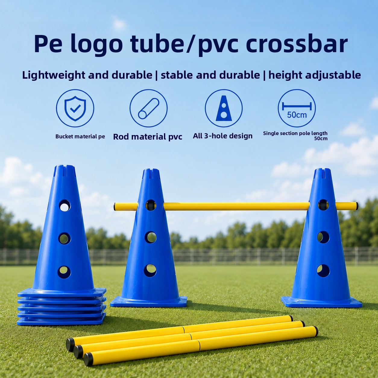 ZHAYA Dog Agility Training Set - Agility Hurdle Set 评论和价格